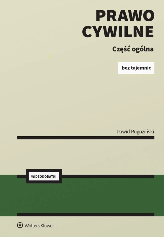 Prawo Cywilne Bez Tajemnic Część ogólna + online