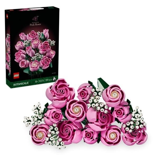 LEGO(R) BOTANICALS 10374 Bukiet różowych róż