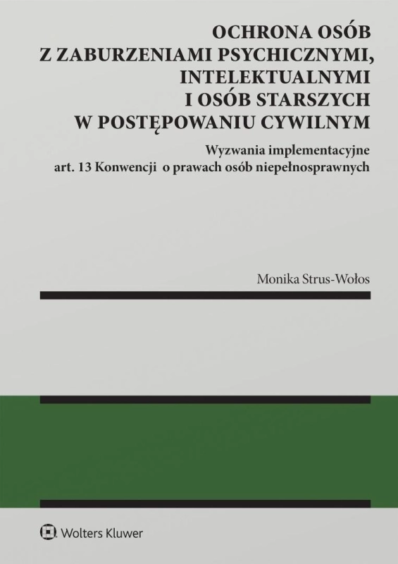Ochrona osób z zaburzeniami psychicznymi...