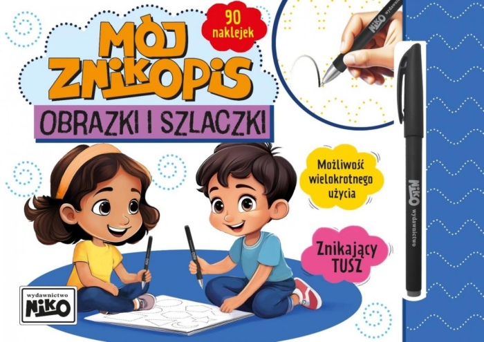 Mój znikopis. Obrazki i szlaczki
