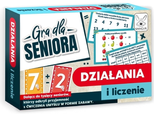 Gra dla Seniora. Działania i Liczenie