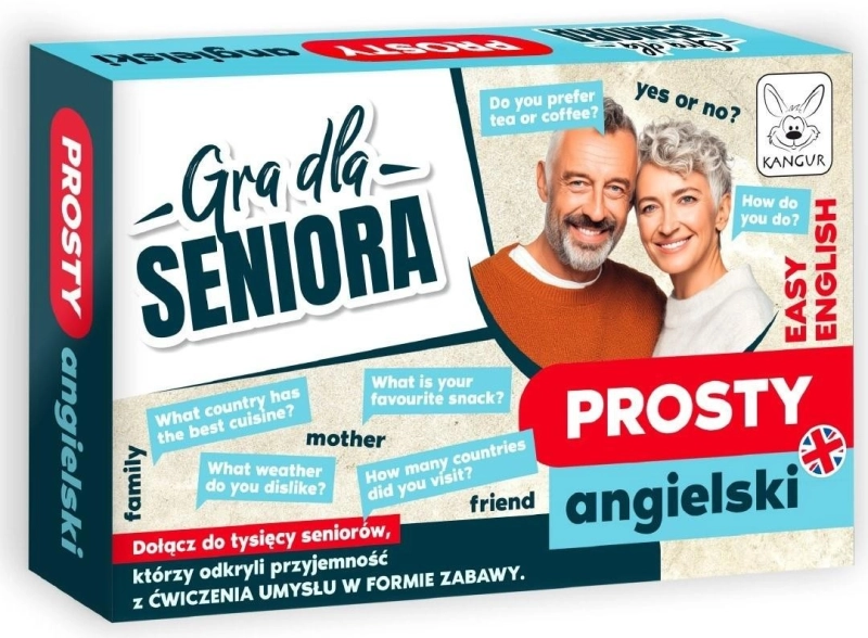 Gra dla Seniora. Prosty Angielski