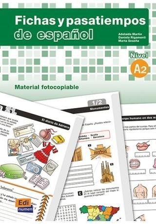 Fichas y pasatiempos de espanol A2