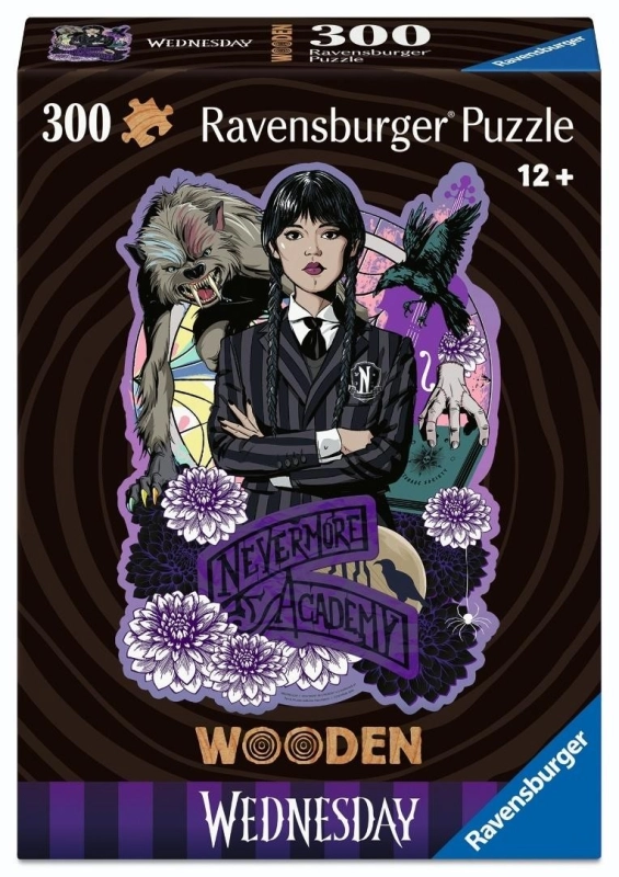 Puzzle 300 Wednesday Wooden