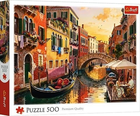 Puzzle 500 Wenecja o zachodzie słońca