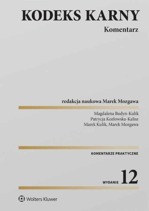 Kodeks karny. Komentarz w.12