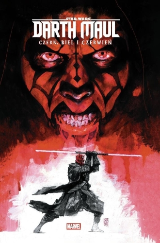 Star Wars. Darth Maul. Czerń, biel i czerwień