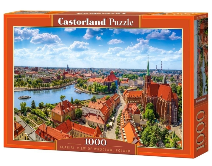 Puzzle 1000 Aearial View Of Wroclaw Poland