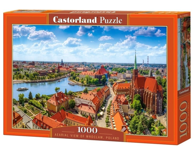 Puzzle 1000 Aearial View Of Wroclaw Poland