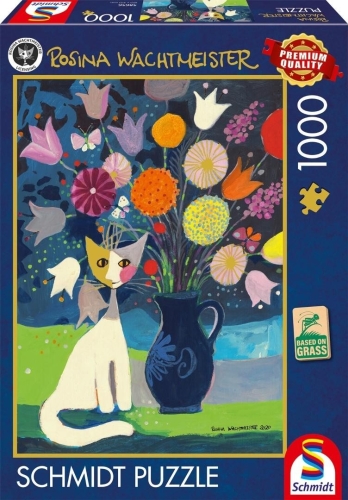 Puzzle el. Rosina Wachtmeister Biały kot