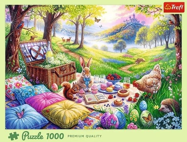 Puzzle 1000 Piknik na łące