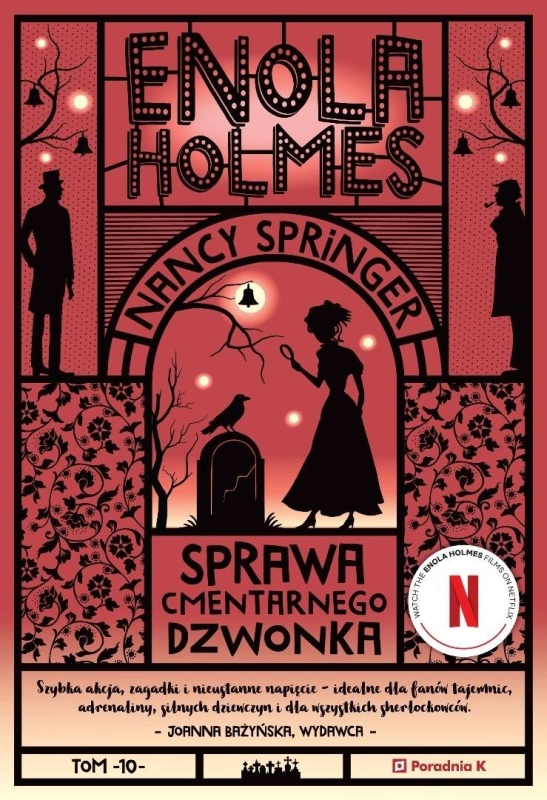 Enola Holmes T.10 Sprawa cmentarnego dzwonka