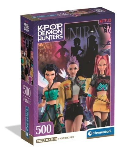 Puzzle 500 Compact K-pop Demon Hunters