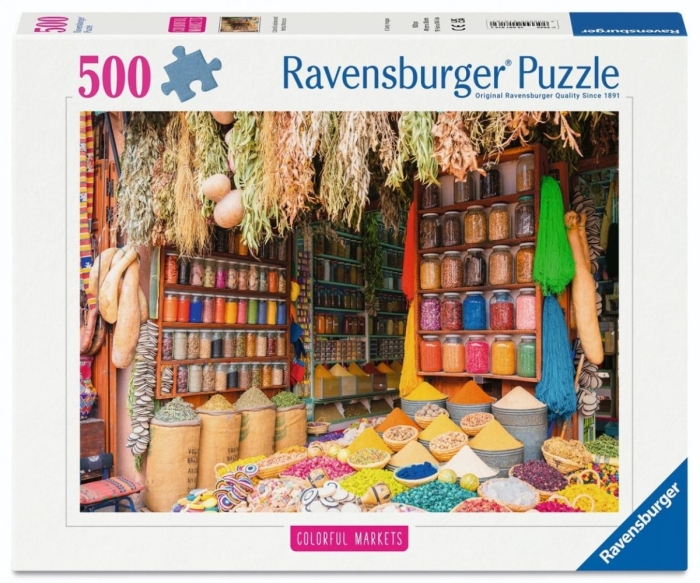 Puzzle 500 Colorful Spices, Morocco