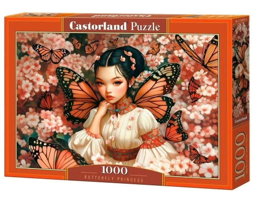 Puzzle 1000 Butterfly Princess CASTOR
