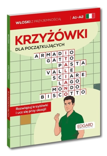 Włoski. Krzyżówki dla początkujących A1-A2