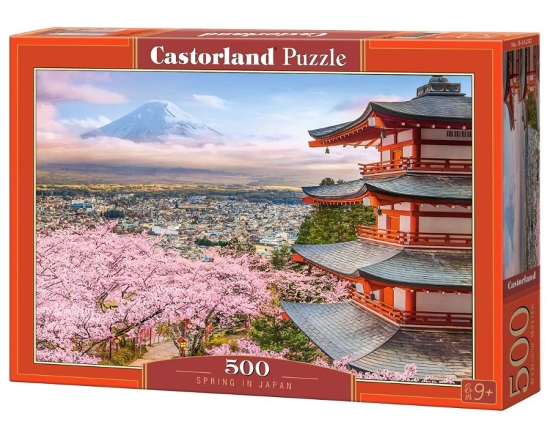 Puzzle 500 Spring in Japan CASTOR