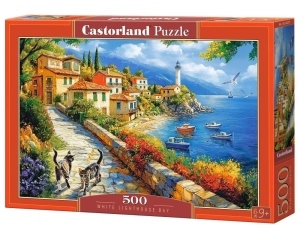 Puzzle 500 White Lighthouse Bay CASTOR