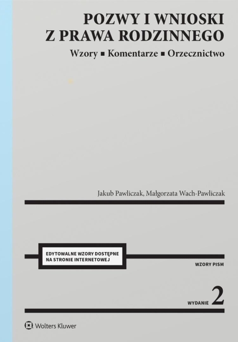 Pozwy i wnioski z prawa rodzinnego w.2