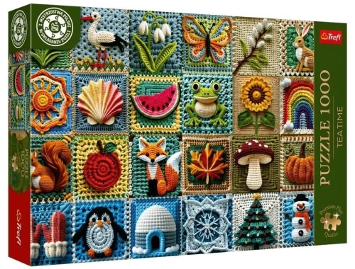 Puzzle 1000 Tea Time: Szydełkowanie TREFL