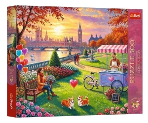 Puzzle 500 Love Story: Romantyczny Londyn TREFL