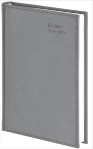 Kalendarz 2027 A4 dz. uniwersalny Vivella szary