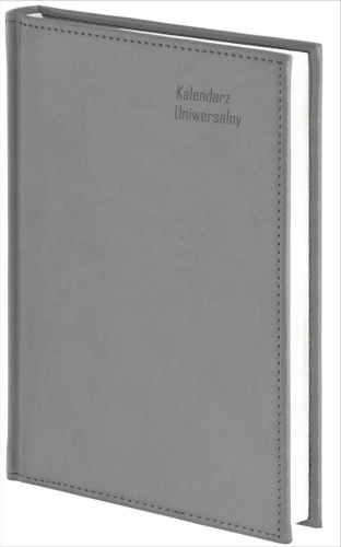 Kalendarz 2027 A4 dz. uniwersalny Vivella szary
