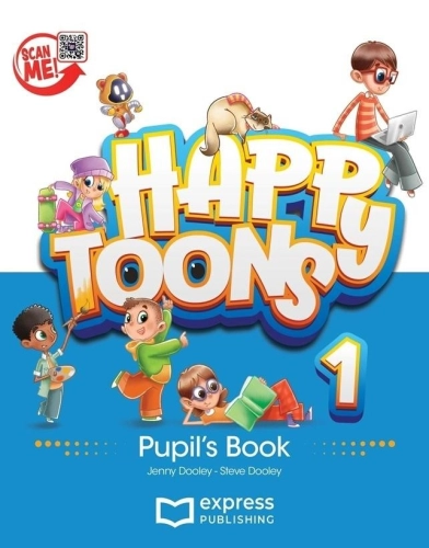 Happy Toons 1 edycja międzyna. PB + DigiBook (kod)