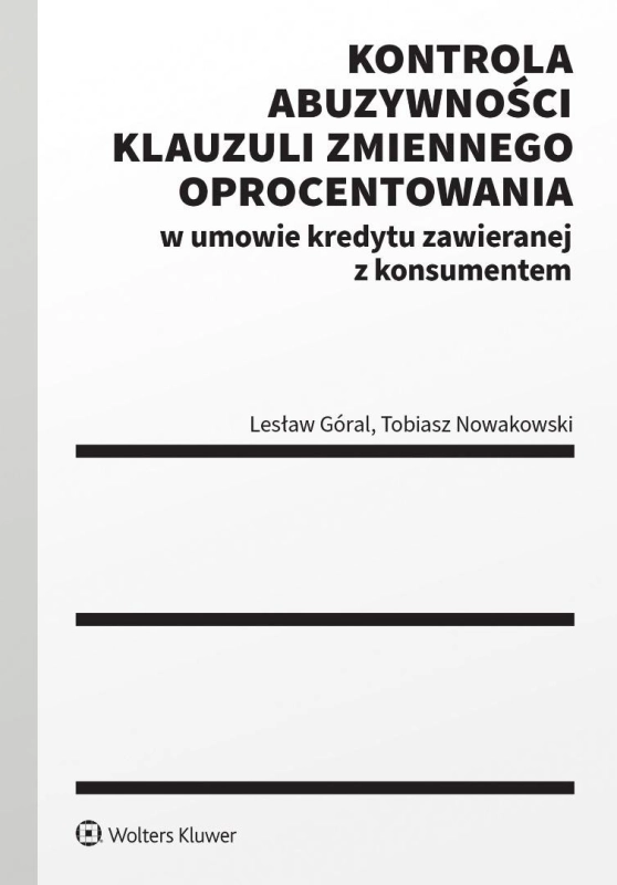 Kontrola abuzywności klauzuli zmiennego...