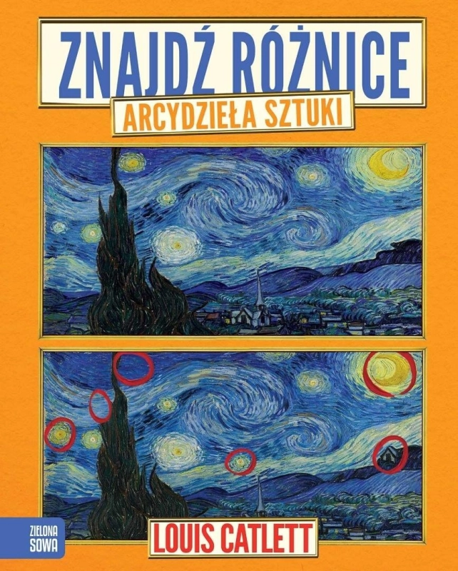 Znajdź różnice. Arcydzieła sztuki
