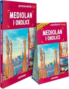 Mediolan i okolice light: przewodnik + mapa