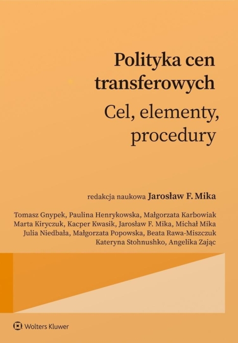 Polityka cen transferowych. Cel, procedury...
