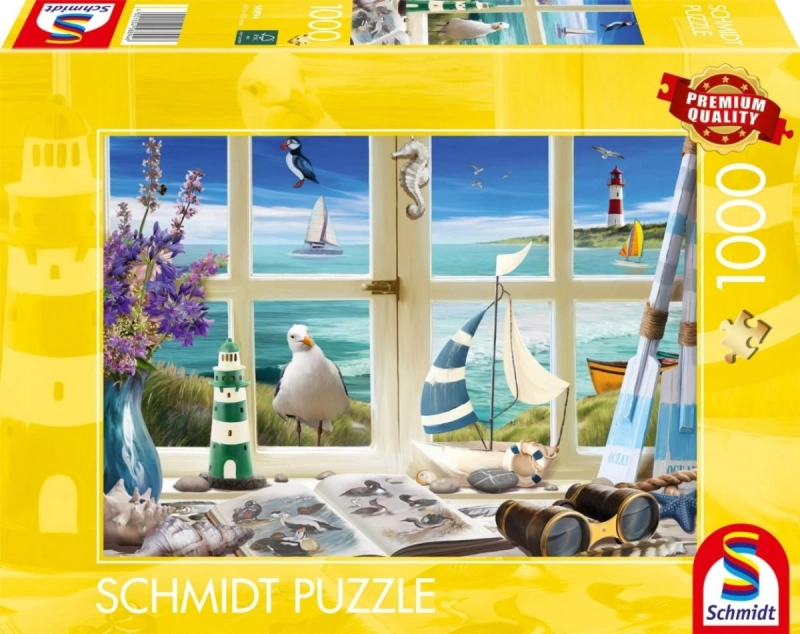 Puzzle 1000 Okno na morze