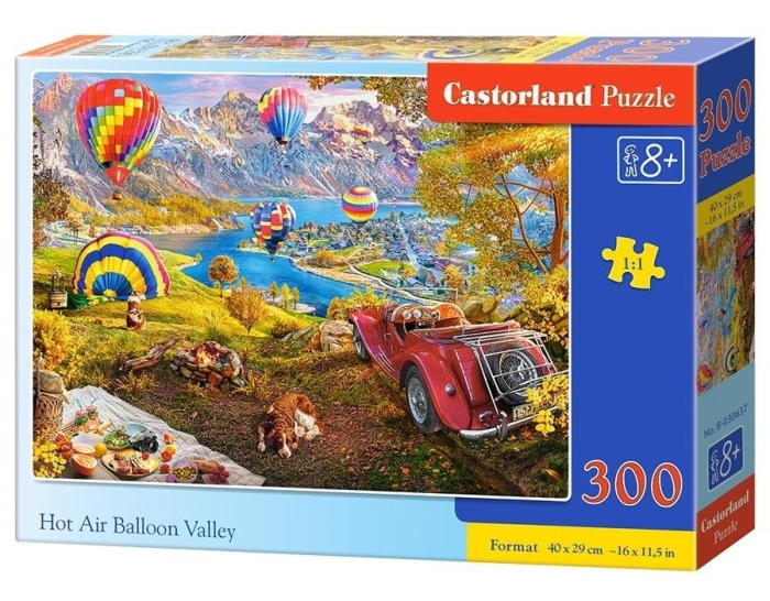Puzzle 300 Hot Air Balloon Valley CASTOR