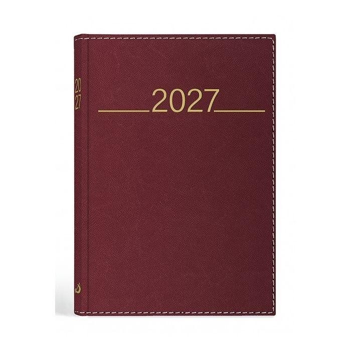 Terminarz 2027 A5 Madrid bordowy