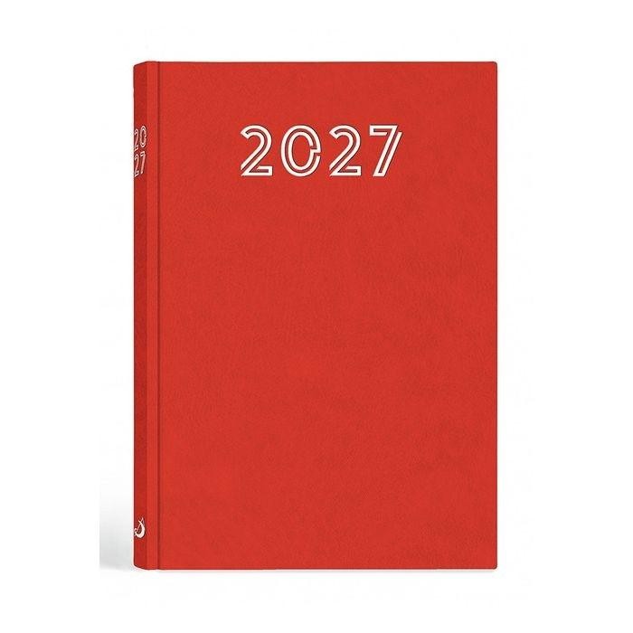 Terminarz 2027 A5 standard czerwony