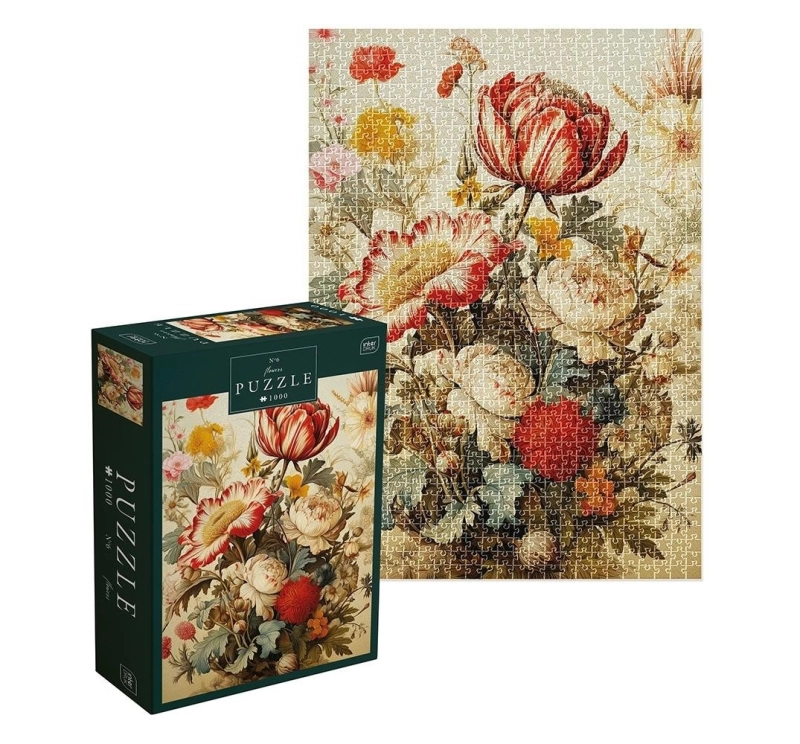 Puzzle 1000 Flowers 6 Vintage Bouquet