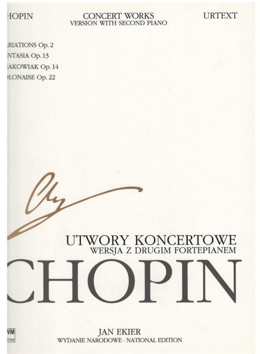 Utwory koncertowe w. z 2 fortepianem