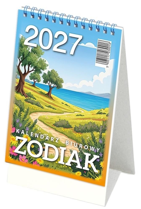 Kalendarz 2027 biurowy Zodiak