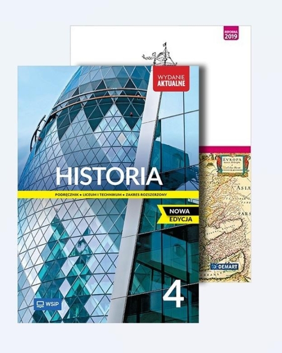 Historia LO 4 Pakiet: podręcznik atlas ZR
