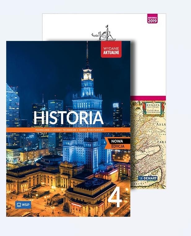 Historia LO 4 Pakiet: podręcznik atlas ZP