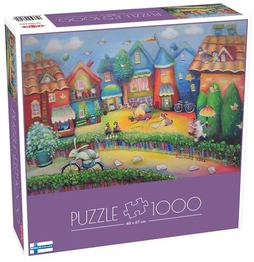 Puzzle 1000 Nokkala: Kaupunki