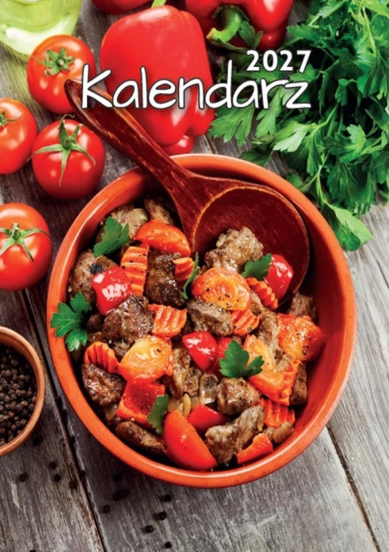 Kalendarz 2027 zdzierak format A6 MIX