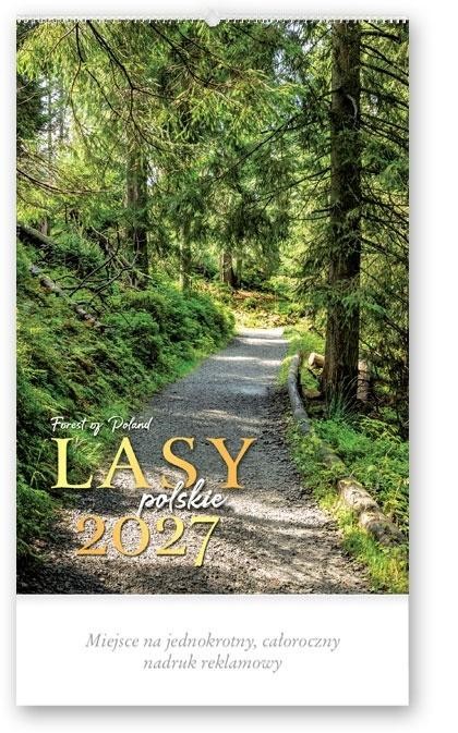 Kalendarz 2027 reklamowy Lasy polskie