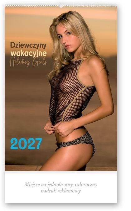Kalendarz 2027 reklamowy Dziewczyny wakacyjne