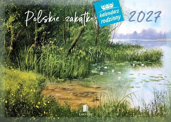 Kalendarz 2027 rodzinny Polskie zakątki