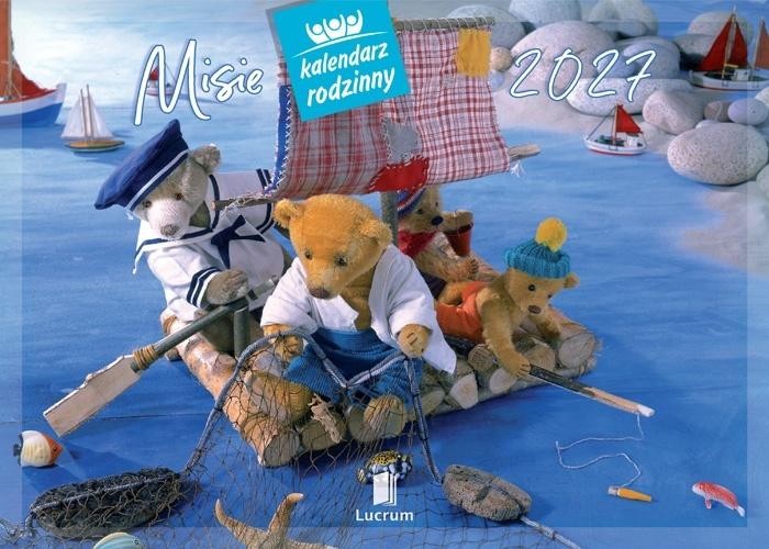Kalendarz 2027 rodzinny Misie