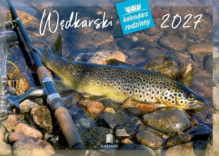 Kalendarz 2027 rodzinny Wędkarski