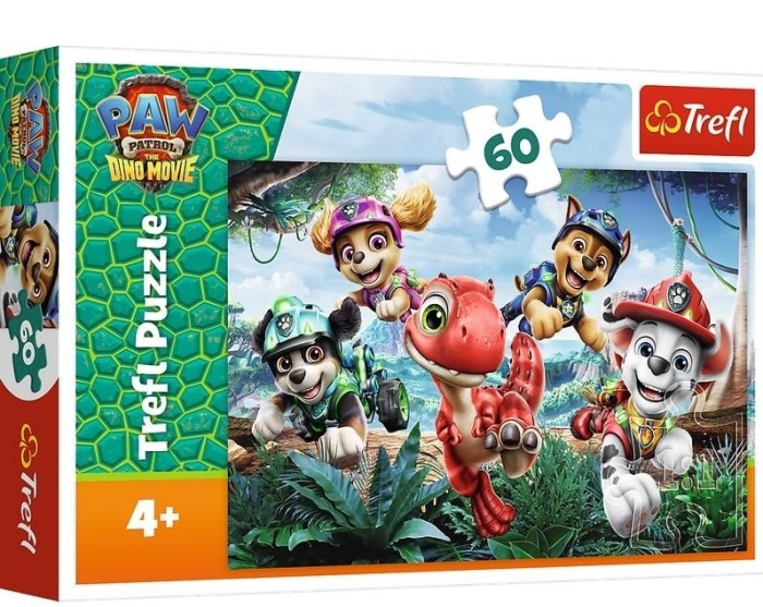 Puzzle 60 Dinozaurom na ratunek TREFL