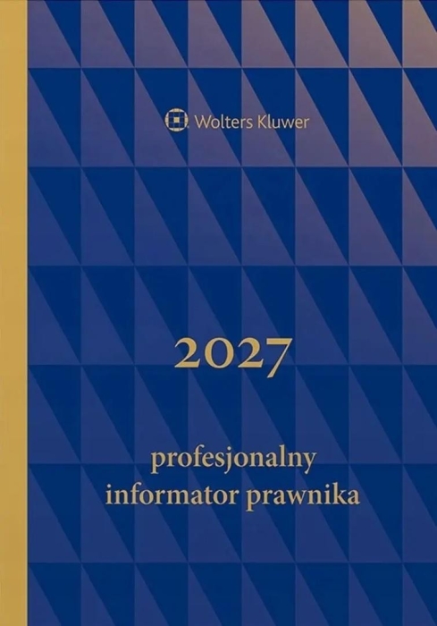 Profesjonalny Informator Prawnika 2027 granat B5